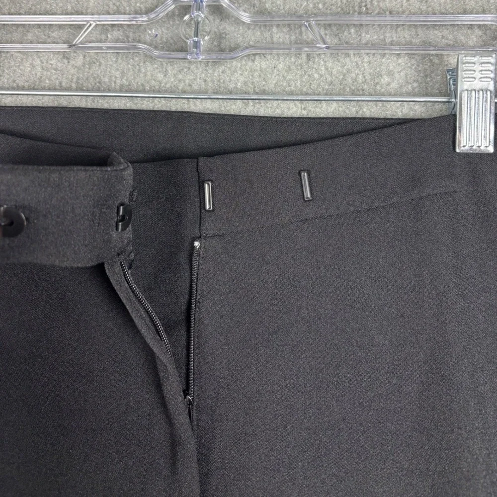 Anne Klein Dress Pants Slim Fit Trousers Size 14 Black‎ 10630838-169